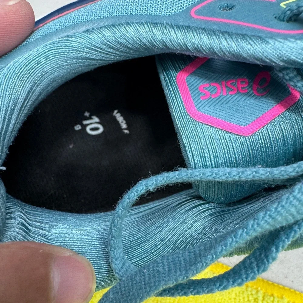 ASICS GEL-Kayano 30 Running Shoes Womens 10 Blue Pink PureGEL Athletic Running